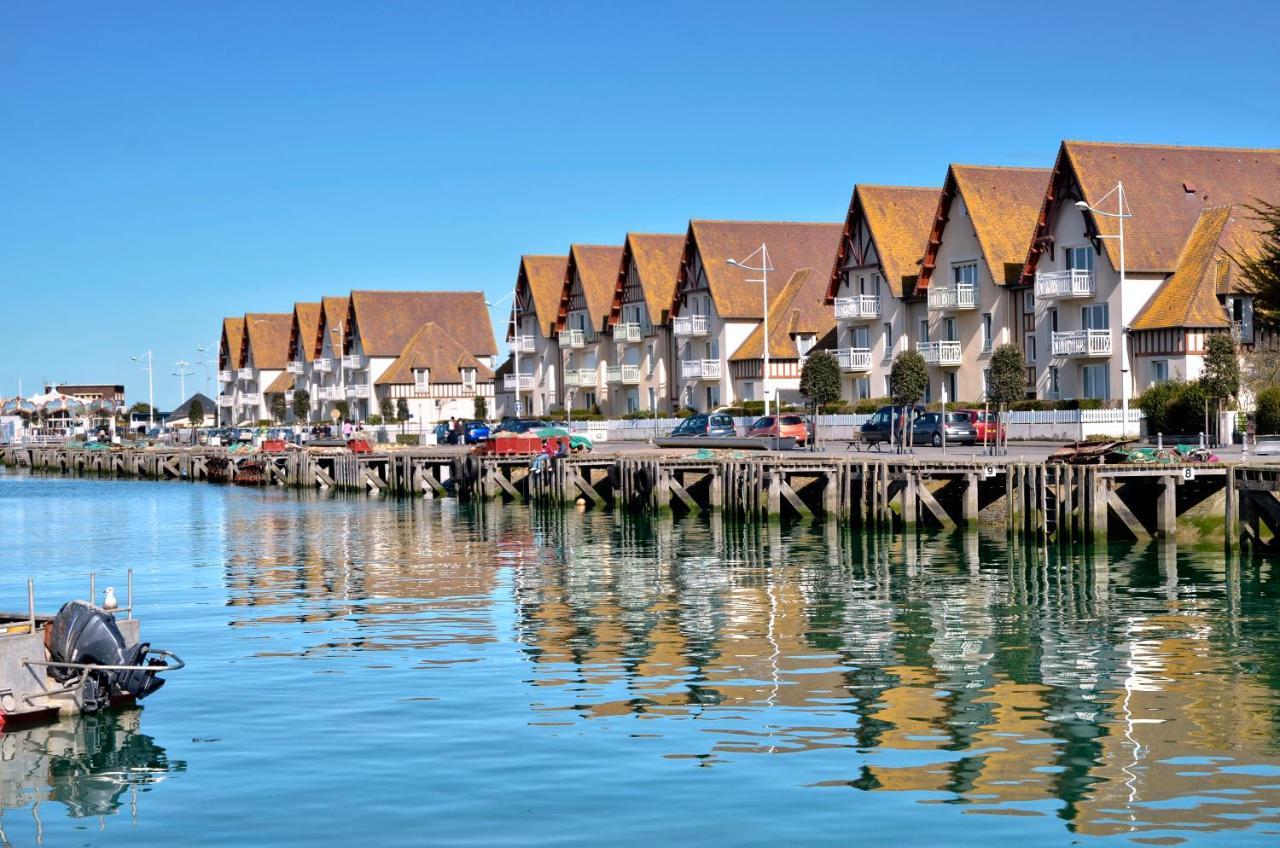 Appartement Vue Mer Et Marina, Loggia - Parking Courseulles-sur-Mer Exteriör bild